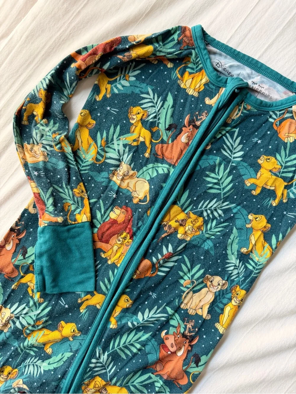 Disney Kids' The Lion King Zippered Pajama Sleeper
